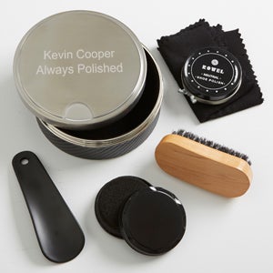 You Name It! Personalized Shoe Shine Gift Set