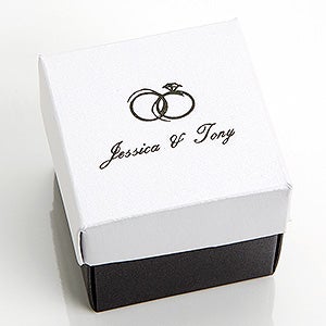 Wedding & Anniversary Personalized 2-Piece Stardream Favor Boxes