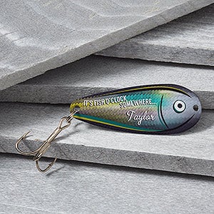 Fish O'Clock Personalized Fishing Lure