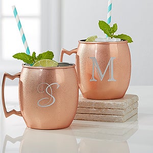 Initial Impressions Moscow Mule Personalized Copper Mug