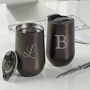 Personalized 14 Oz. Sleek Travel Tumbler - Initial Impressions