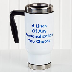 You Name It Personalized Commuter Travel Mug