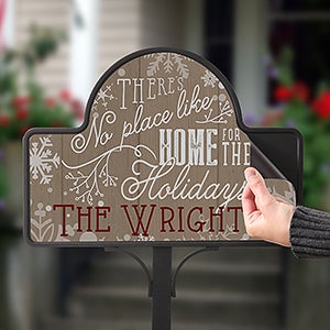 No Place Like Home Personalized Yard Stake- Magnet Only