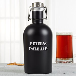 You Name It Stainless Steel Personalized Growler