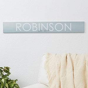 Personalized Wooden Sign - Family Name