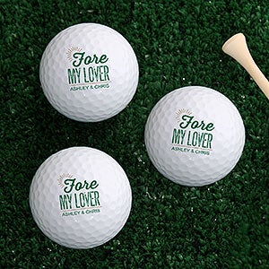 Personalized Romantic Golf Ball Set - Callaway