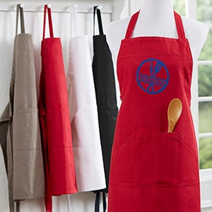 Family Brand Embroidered Apron