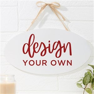 Sassy Kitchen Quotes Personalized Oval Wood Sign