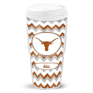 Chevron Collegiate Pride Personalized Tailgate Collection - Stadium Tumbler