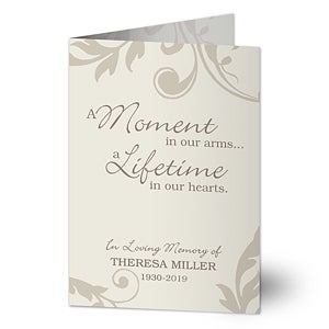 Personalized Sympathy Cards - In Loving Memory