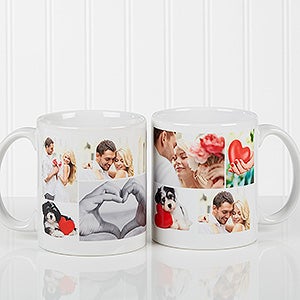 Create A Photo Collage Personalized Coffee Mug 11 oz.- White