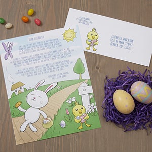 Personalized Official Easter Bunny Letter