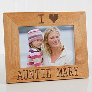 I/We Love Her Personalized Picture Frame- 5 x 7