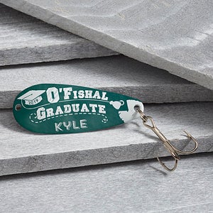 Personalized Graduation Fishing Lure - O'Fishal Graduate