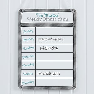 Our Weekly...Personalized Dry Erase Sign