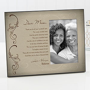 Personalized Mother Picture Frames - Dear Mom