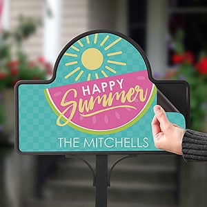 Simply Summer Personalized Garden Stake- Magnet Only