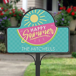 Simply Summer Personalized - Garden Stake With Magnet