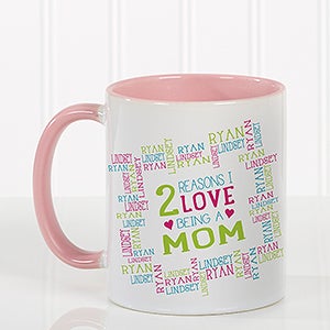 Pink Personalized Coffee Mugs for Her - Reasons Why