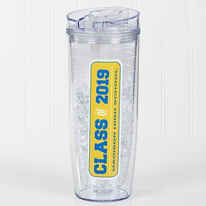 Personalized Graduation Acrylic Insulated Tumbler  - Class Of