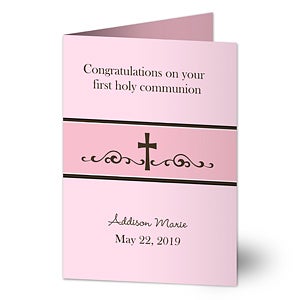 Personalized Religious Greeting Card - Precious Prayer