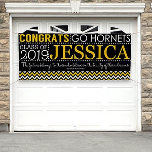 Personalized Graduation Banner - School Memories