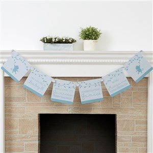 Personalized Baby Shower Paper Banner - Baby Zoo Animals