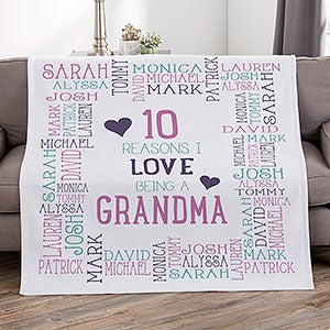 Reasons Why For Her Personalized 50x60 Sweatshirt Blanket