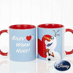 Disney® Olaf? Personalized Coffee Mug 11oz.- Red