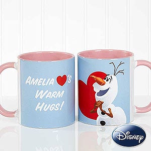 Disney® Olaf? Personalized Coffee Mug 11oz.- Pink