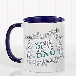 Reasons Why Personalized Coffee Mug for Him - Blue