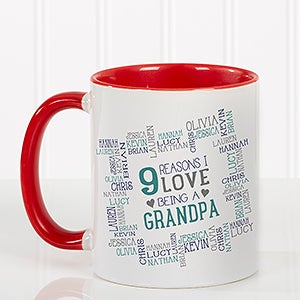 Red Personalized Mens Coffee Mugs - Reasons Why