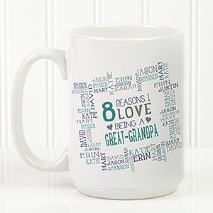 Large Personalized Coffee Mugs for Him - Reasons Why