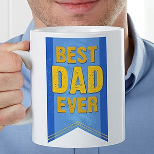 Award Winning Dad Personalized 30oz. Oversized Coffee Mug