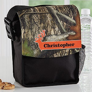 Tree Camo Personalized Lunch Bag