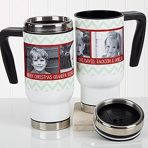 Picture Perfect Christmas Personalized Commuter Travel Mug