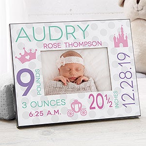 Personalized Baby Picture Frame - Sweet Baby Girl