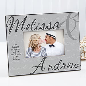 Personalized Romantic Picture Frame - Love Brought Us