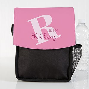 Alphabet Fun Personalized Lunch Bag