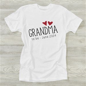 Personalized Grandma Apparel - Grandma Established - Hanes T-Shirt - Adult XX-Large (Add $2) - Black