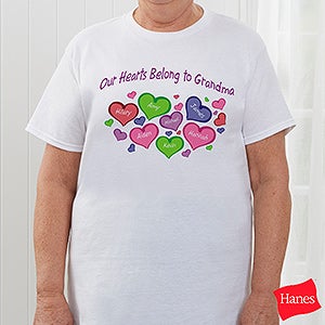 My Heart Belongs To Personalized Hanes® T-Shirt