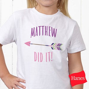 Who's To Blame! Personalized Hanes® Youth T-Shirt