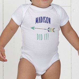 Who's To Blame! Personalized Baby Bodysuit