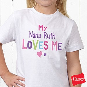 You Are Loved Personalized Hanes® Youth T-Shirt