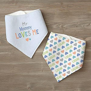 You Are Loved Personalized Bandana Bibs