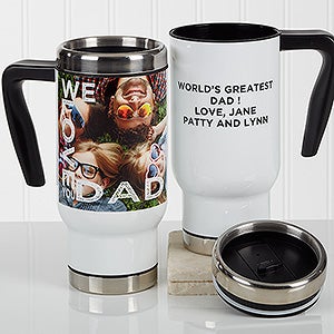 Personalized Photo Travel Mug - Loving Them