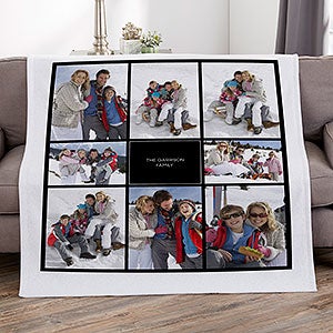 Photomontage Personalized 50x60 Sweatshirt Blanket