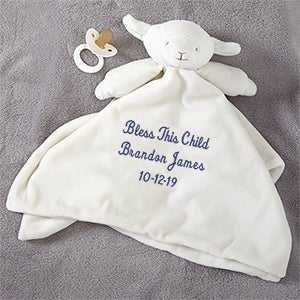 Personalized Lovable Lamb Blankie