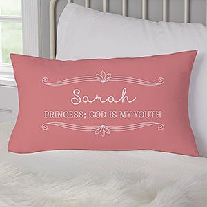 Personalized Name Lumbar Pillow For Kids