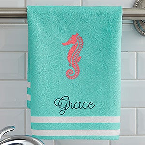 Nautical Personalized Hand Towel